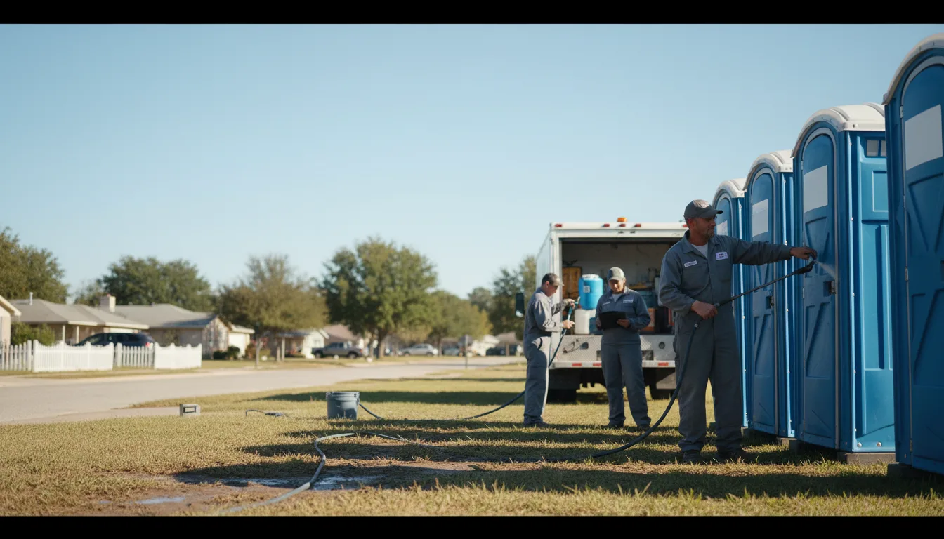 Long-Term Portable Toilet Rental in Callands, VA near me
